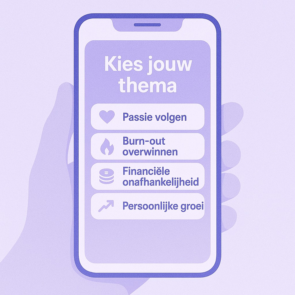 friendlr Kies jouw thema